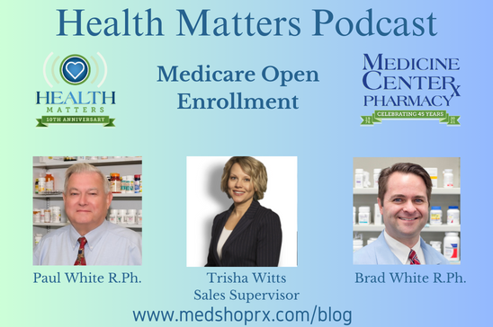 medicare Health Matters Podcast Blog Medicine Center Pharmacy